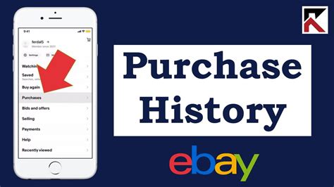 my ebay summary purchase history.